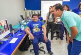 Mateus Assayag visita 5ª Feira do Projeto Samsung Ocara em Parintins