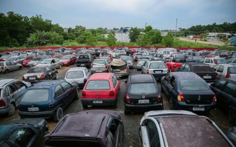 Visitação para o primeiro leilão de sucatas do Detran-AM em 2024 começa nesta quinta-feira (11)