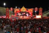 Segundo Curral do Garantido reúne multidão no Sambódromo para 'Uma Noite Tribal' neste sábado (13)