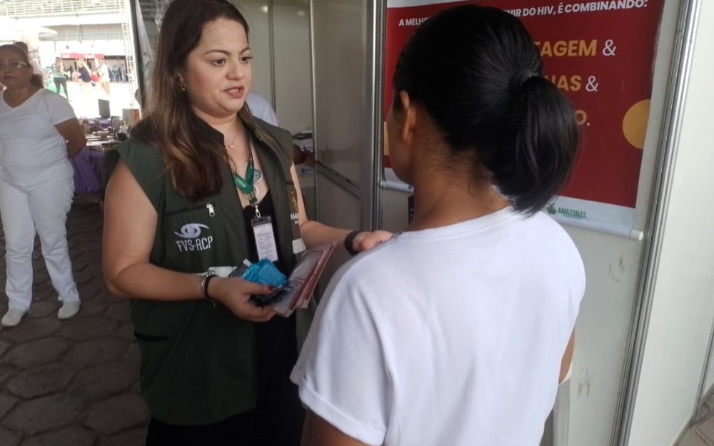FVS-RCP oferece testagens para HIV, sífilis e hepatites B e C durante 4ª edição do Projeto Câmara Cidadã em Manaus FVS-RCP oferece testagens para HIV, sífilis e hepatites B e C durante 4ª edição do Projeto Câmara Cidadã em Manaus