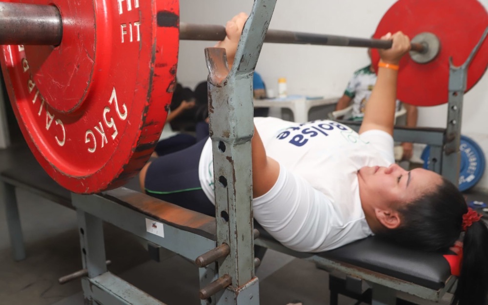 Paratleta do Bolsa Esporte Estadual é convocada para etapa mundial de halterofilismo Paratleta do Bolsa Esporte Estadual é convocada para etapa mundial de halterofilismo