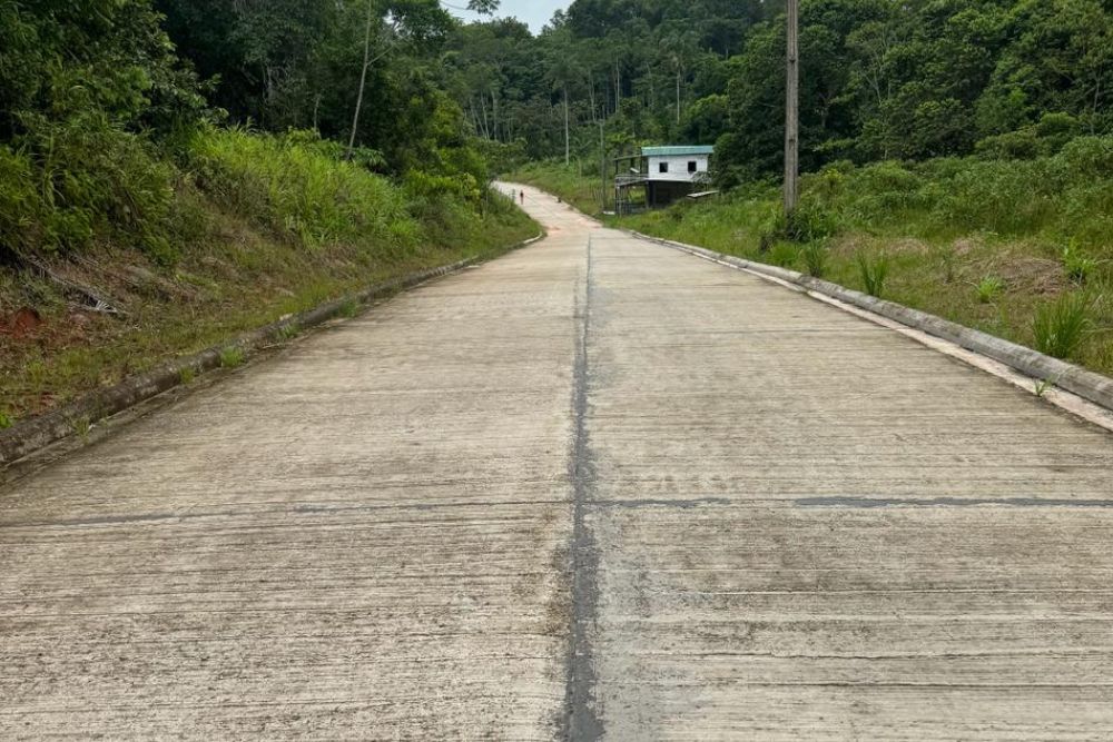 Estrada Joaquim Santana entra na reta final de construção em São Paulo de Olivença Estrada Joaquim Santana entra na reta final de construção em São Paulo de Olivença