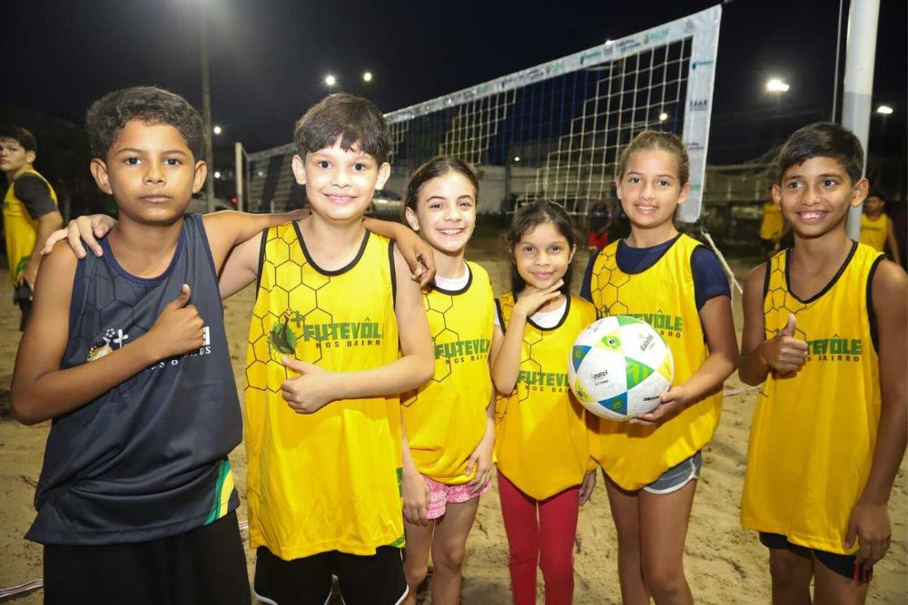 Novo núcleo do Projeto Mais Futevôlei nos Bairros é inaugurado no bairro Aleixo em Manaus Novo núcleo do Projeto Mais Futevôlei nos Bairros é inaugurado no bairro Aleixo em Manaus