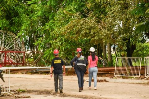 Cidade Garantido recebe visita técnica do CREA-AM e fiscalização aprova andamento das obras