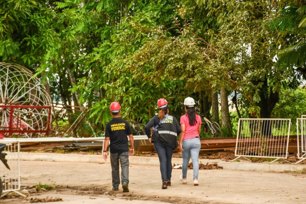 Cidade Garantido recebe visita técnica do CREA-AM e fiscalização aprova andamento das obras Cidade Garantido recebe visita técnica do CREA-AM e fiscalização aprova andamento das obras