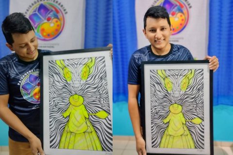 Desenhista retrata cotidiano de Parintins em obras literárias e nas toadas do boi-bumbá