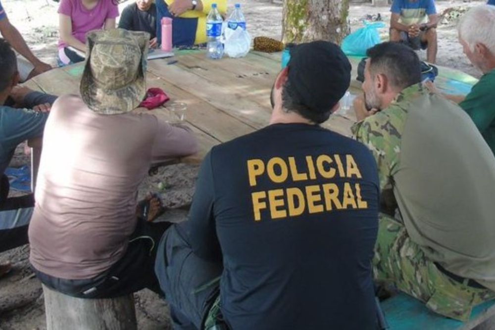 PF realiza missão em assistência à vítimas e familiares do massacre no Rio Abacaxis