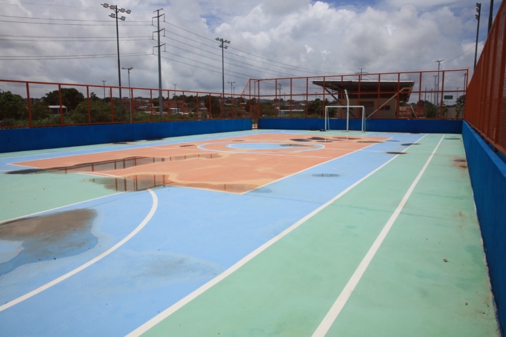 Obras da segunda etapa do parque Amazonino Mendes seguem em ritmo acelerado
