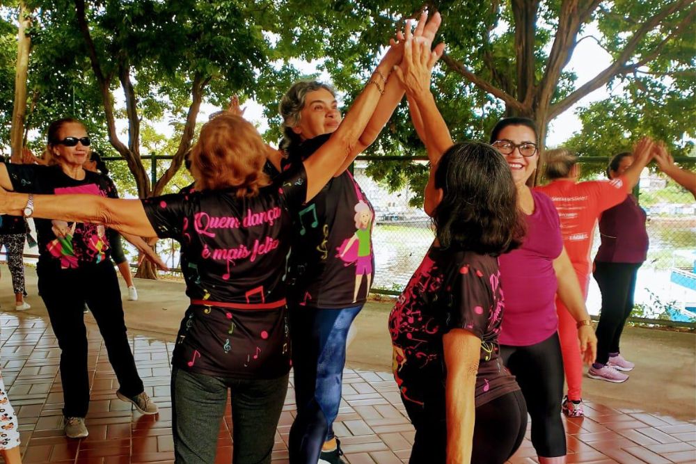 Dia Internacional da Dança: FUnATI destaca importância da atividade na socialização de pessoas idosas Dia Internacional da Dança: FUnATI destaca importância da atividade na socialização de pessoas idosas