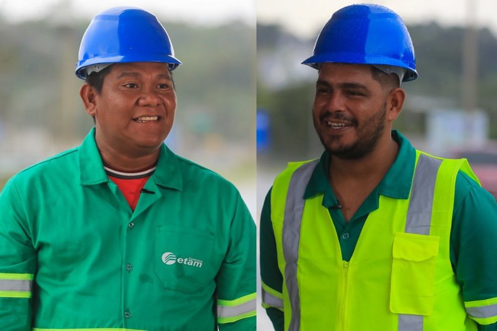 Dia do trabalhador: Profissionais do Amazonas expressam gratidão de fazerem parte da história das obras do Estado Dia do trabalhador: Profissionais do Amazonas expressam gratidão de fazerem parte da história das obras do Estado