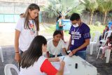 Semasc promove ação de saúde para indígenas venezuelanos atendidos por serviço de acolhimento