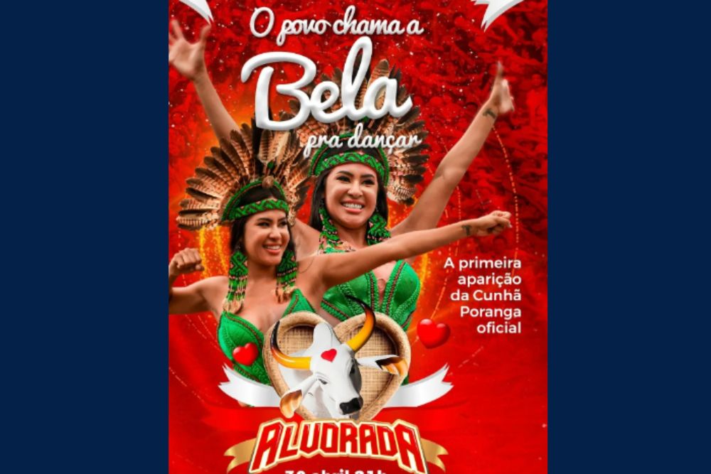 Boi Garantido confirma presen&ccedil;a de Isabelle Nogueira na Alvorada