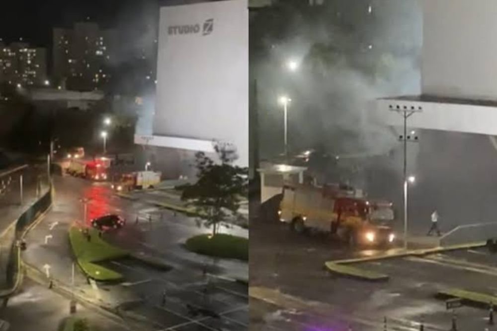 Incêndio atinge Shopping Ponta Negra em Manaus Incêndio atinge Shopping Ponta Negra em Manaus