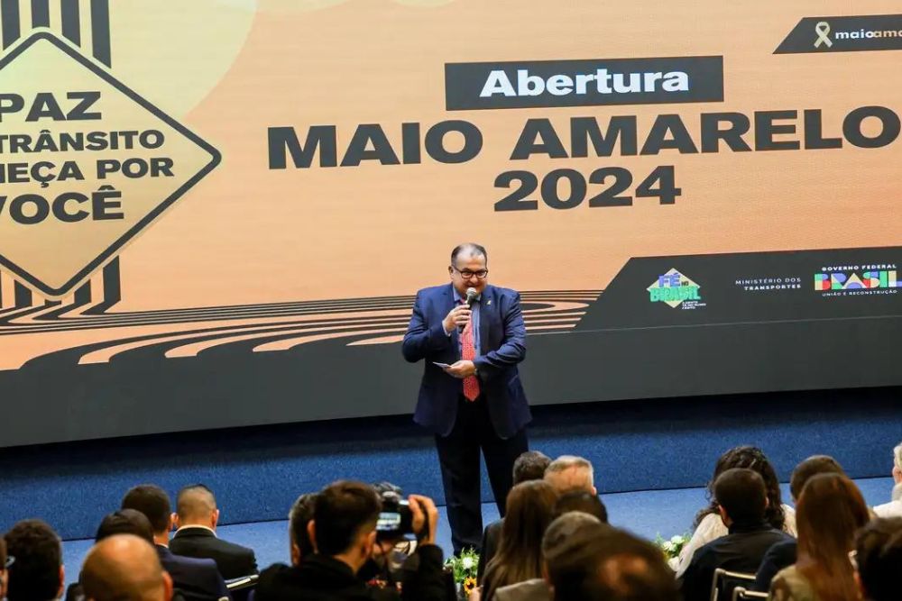 Campanha Maio Amarelo alerta para segurança no trânsito Campanha Maio Amarelo alerta para segurança no trânsito