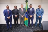No Ministério da Justiça, Wilson Lima reforça pedido de recursos para as Forças de Segurança do Amazonas
