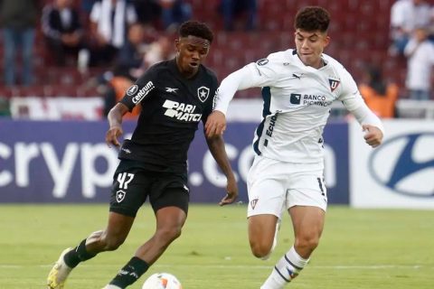 Botafogo recebe LDU no Nilton Santos nesta quarta-feira (08)