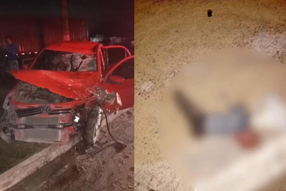 Motociclista perde a perna e morre em grave acidente na BR-174