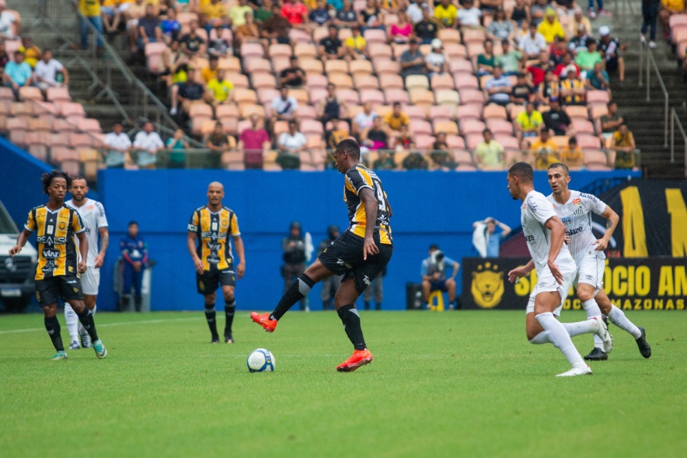 Amazonas FC supera Santos na Arena da Amazônia e conquista primeira vitória no Brasileirão Série B Amazonas FC supera Santos na Arena da Amazônia e conquista primeira vitória no Brasileirão Série B