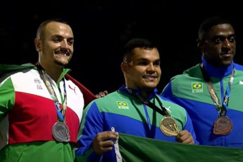 Atleta amazonense quebra recordes brasileiro e sul-americano e garante o ouro no Ibero-Americano
