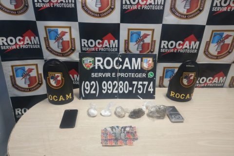 Homem é preso por tráfico de drogas durante operação no Rio Preto da Eva