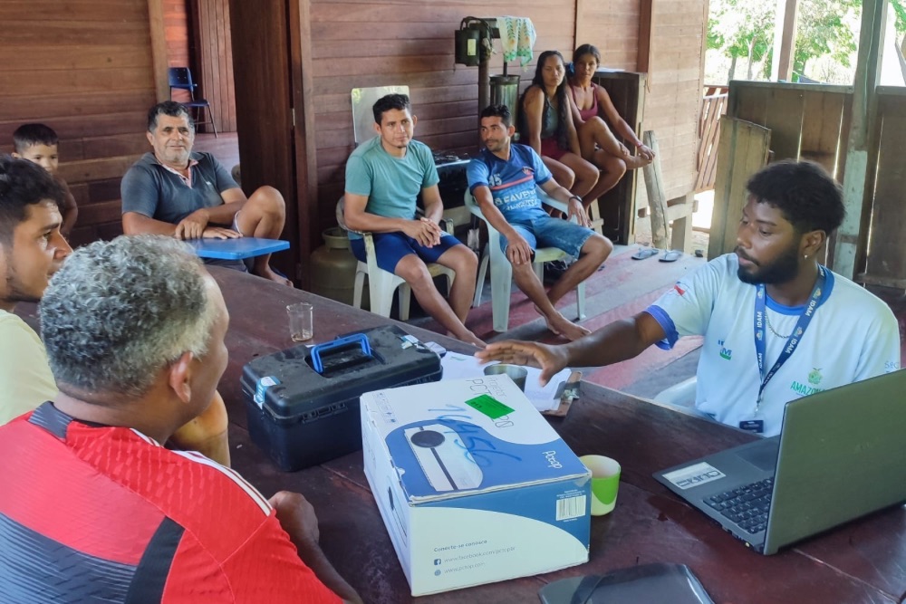 Idam leva serviços de regularização e capacitação a cem produtores rurais em Manicoré Idam leva serviços de regularização e capacitação a cem produtores rurais em Manicoré
