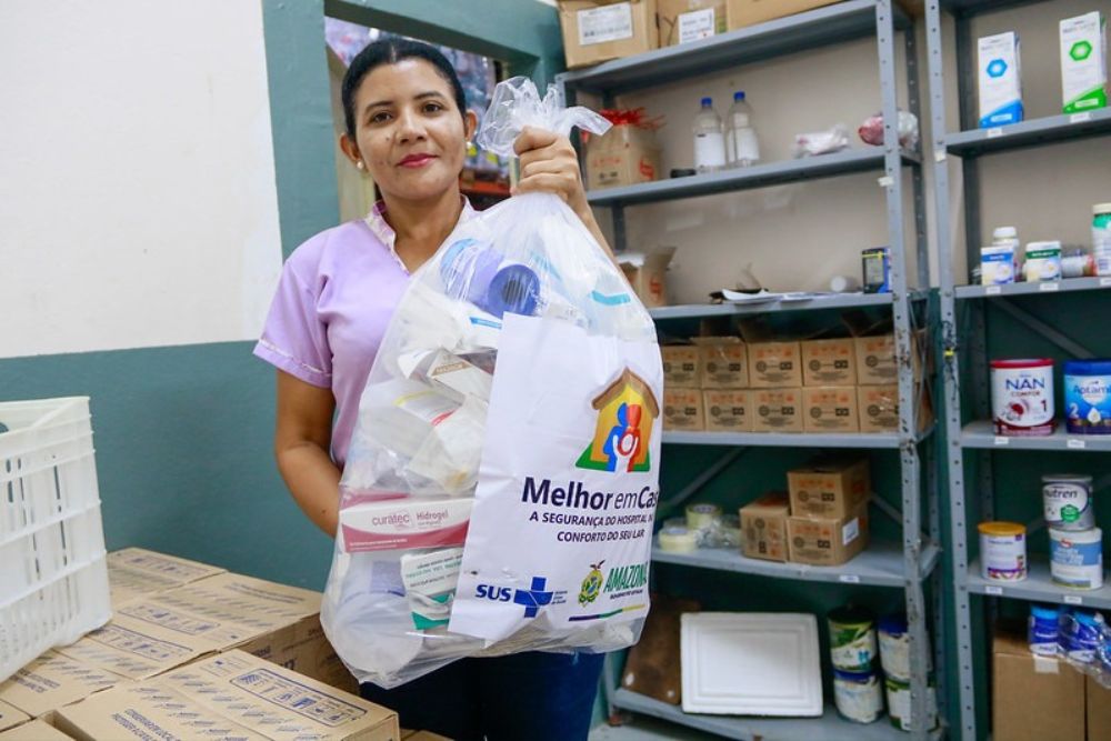 Melhor em Casa: Sa&uacute;de leva assist&ecirc;ncia domiciliar multiprofissional para mais de 650 pacientes do Amazonas