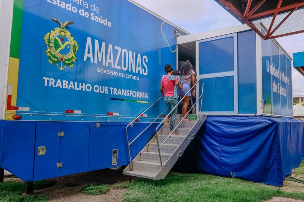 Carreta de Apoio &agrave; Sa&uacute;de vai ao interior do Amazonas pela primeira vez