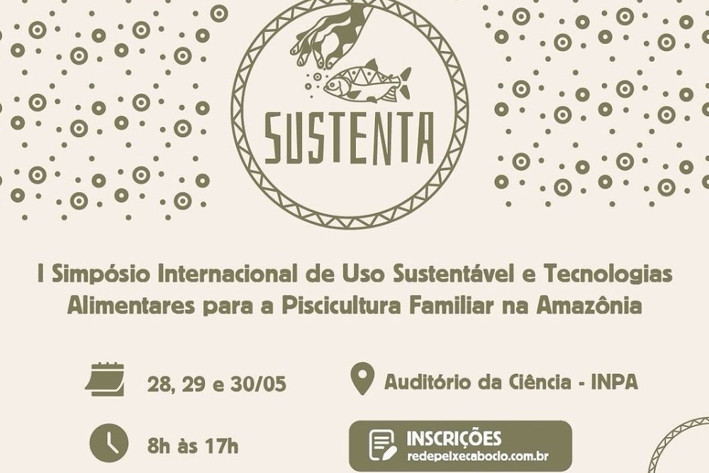 Amazonas apoia simpósio sobre soluções inovadoras e sustentáveis para piscicultura familiar Amazonas apoia simpósio sobre soluções inovadoras e sustentáveis para piscicultura familiar
