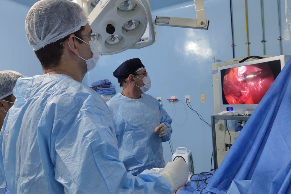 Mais 30 pacientes s&atilde;o beneficiados com cirurgia de ves&iacute;cula por videolaparoscopia durante mutir&atilde;o em Parintins
