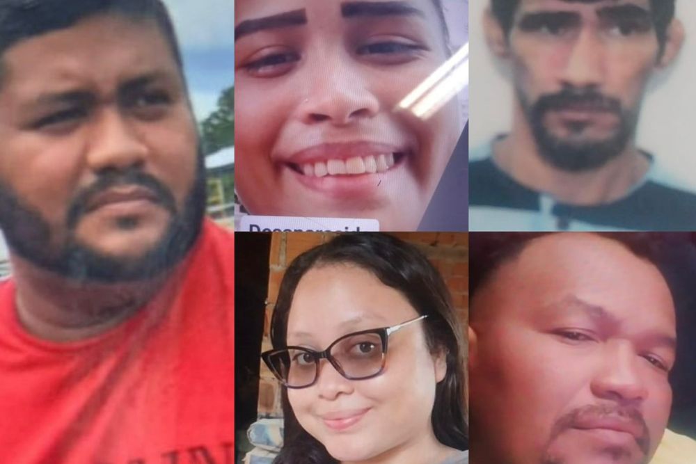 Polícia busca informações sobre paradeiro de cinco pessoas desaparecidas em Manaus Polícia busca informações sobre paradeiro de cinco pessoas desaparecidas em Manaus