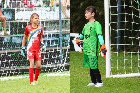 Goleiras de Presidente Figueiredo e Inter Academy protagonizam duelo inédito no Barezinho Sub-8