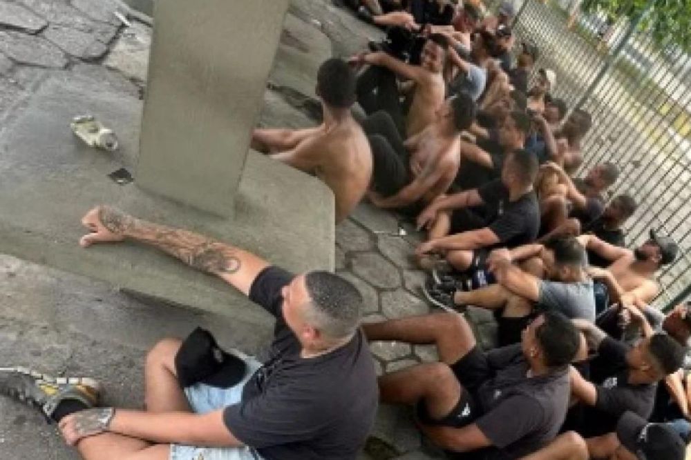 Mais de 30 torcedores s&atilde;o presos antes de cl&aacute;ssico entre Flamengo e Vasco