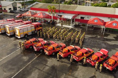 Operação Aceiro 2024: Wilson Lima envia militares para ajudar no controle de incêndios no sul do AM e Região Metropolitana de Manaus