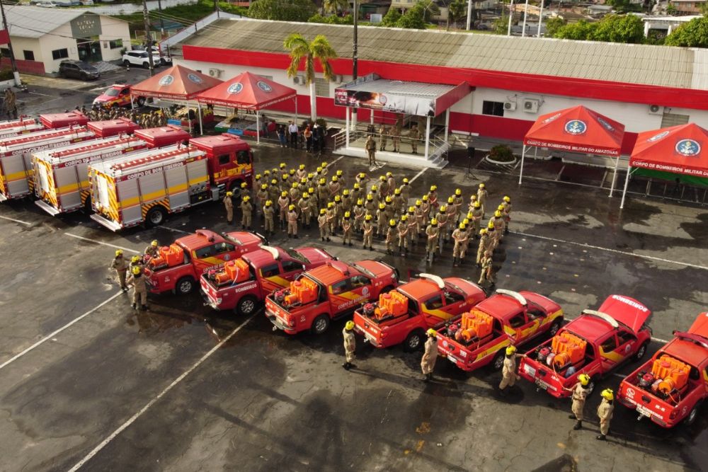 Operação Aceiro 2024: Wilson Lima envia militares para ajudar no controle de incêndios no sul do AM e Região Metropolitana de Manaus Operação Aceiro 2024: Wilson Lima envia militares para ajudar no controle de incêndios no sul do AM e Região Metropolitana de Manaus