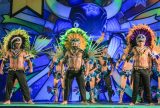 Boi Caprichoso apresenta novos tuxauas no curral Zeca Xibelão