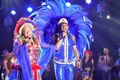 Boi Caprichoso encanta público em apresentação inédita no São Jão da Thay