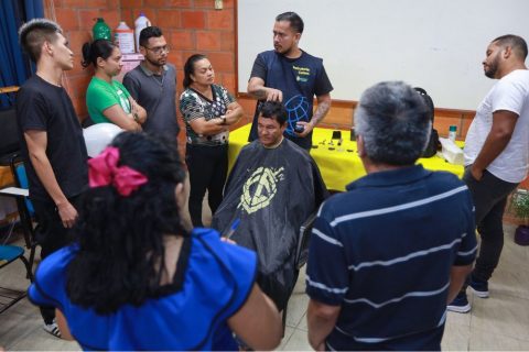 Beneficiários do Prosamin+ participam de capacitação em cursos profissionalizantes