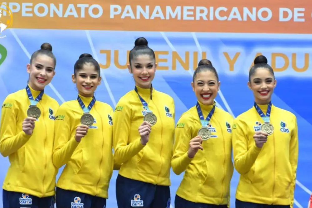 Seleção brasileira fecha Pan-Americano de Ginástica Rítmica com 12 medalhas Seleção brasileira fecha Pan-Americano de Ginástica Rítmica com 12 medalhas