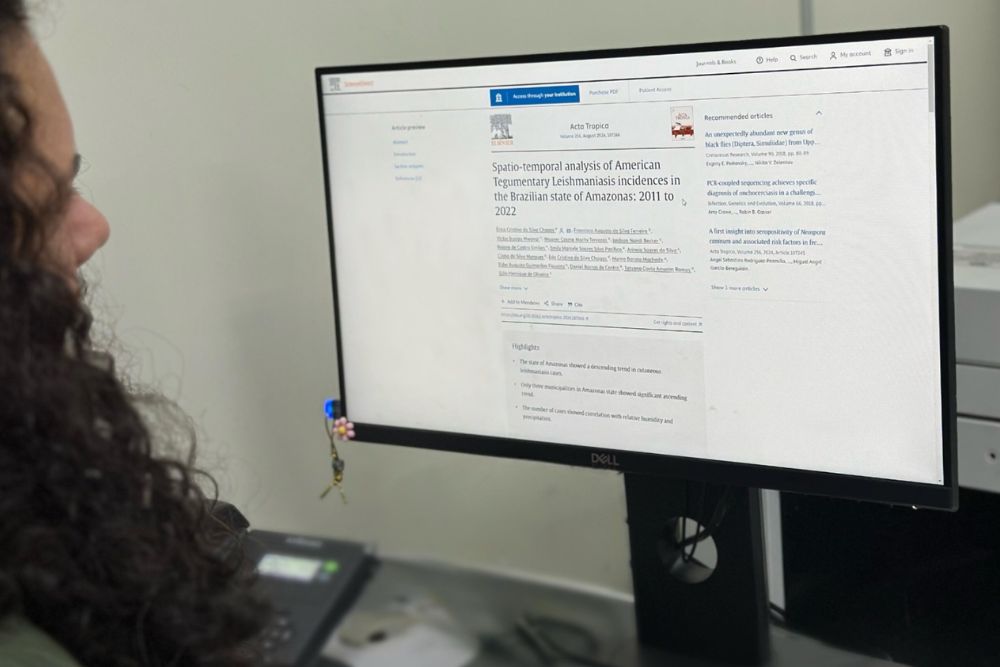 FVS-RCP divulga pesquisa sobre a tend&ecirc;ncia temporal da Leishmaniose Tegumentar Americana no Amazonas