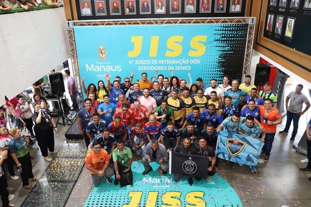 Manaus realiza abertura da 4ª edição dos Jogos de Integração dos Servidores da Semed Manaus realiza abertura da 4ª edição dos Jogos de Integração dos Servidores da Semed