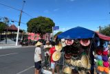 Vendedores e ambulantes chegam a Ilha Tupinambarana para o 57º Festival de Parintins