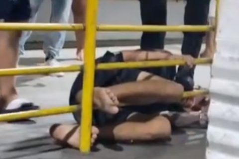 Homem é capturado por população após tentativa de assalto no T3 em Manaus