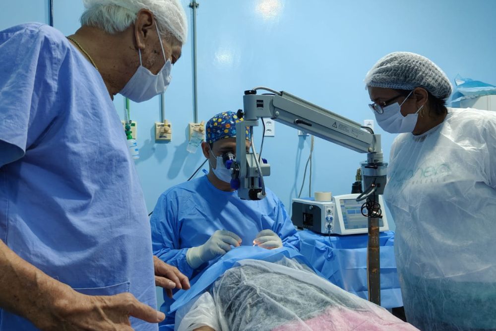 Jornada de cirurgia oftalmológica beneficia mais 60 pacientes em Parintins Jornada de cirurgia oftalmológica beneficia mais 60 pacientes em Parintins
