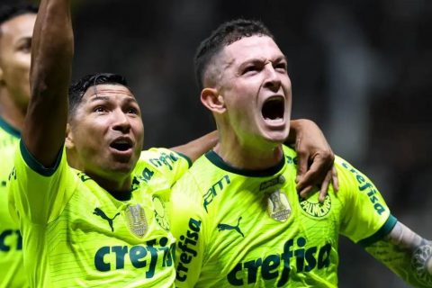 Jogando em Belo Horizonte, Palmeiras derrota o Atlético-MG por 4 a 0
