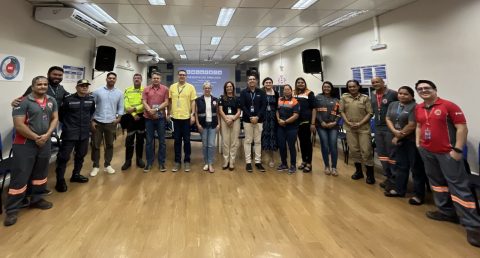 Cigás realiza reunião com representantes de órgãos para tratar sobre treinamento simulado de 2024
