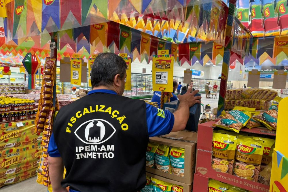 Fiscaliza&ccedil;&atilde;o reprova produtos t&iacute;picos de festas juninas comercializados em Manaus