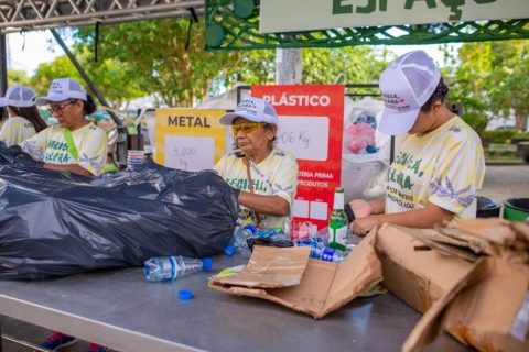 ‘Recicla, Galera’ chega à 4ª edição com meta de reciclar 8 toneladas de resíduos durante o 57º Festival de Parintins