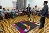 Junho Violeta: Sejusc realiza dinâmica sobre direitos fundamentais da pessoa idosa de maneira didática e divertida