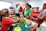 Boi Garantido arrecada mais de 20 toneladas de alimentos durante ensaios técnicos no curral Lindolfo Monteverde