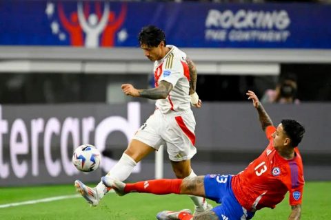 Chile e Peru não saem do 0 a 0 em estreia pela Copa América